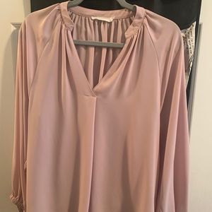 NWOT Lush Bell Sleeve V-Neck Blouse